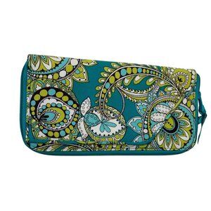 Vera Bradley Lime’s Up Travel Wallet Organizer